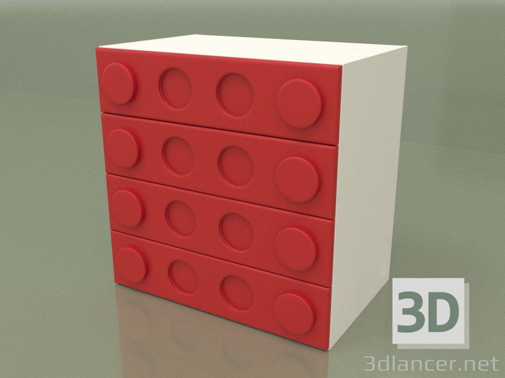 3d model Cajonera (Chile) - vista previa