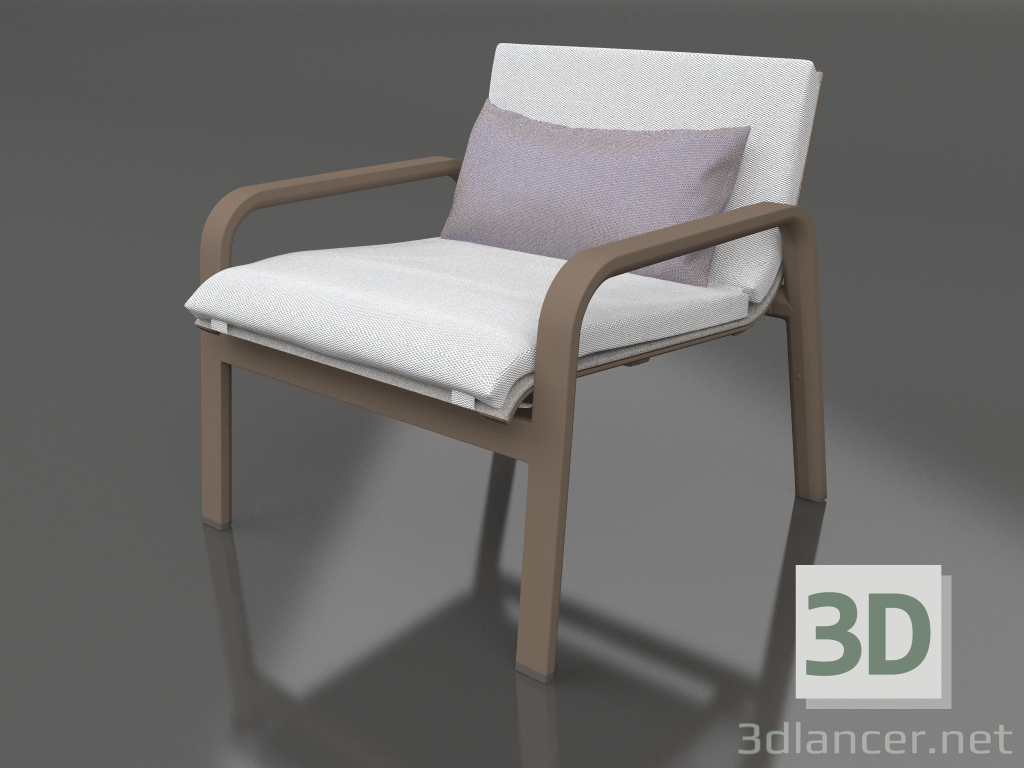 3d model Armchair (Bronze) - preview