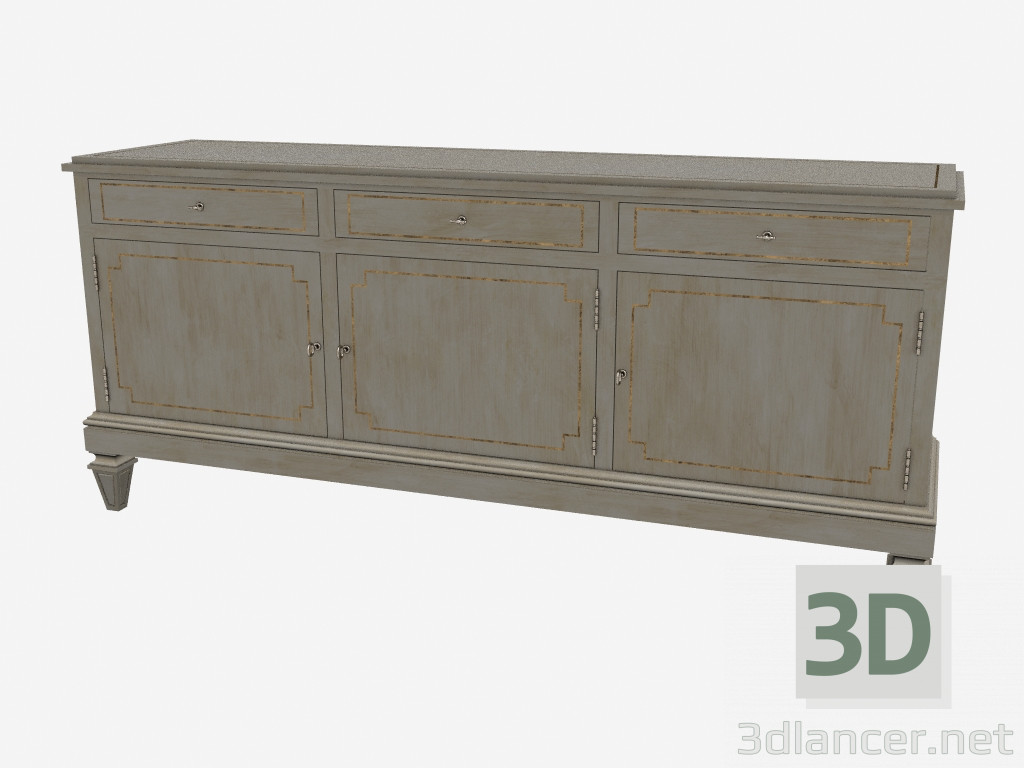 modello 3D Commode adottivo SERVER (LA193F01) - anteprima