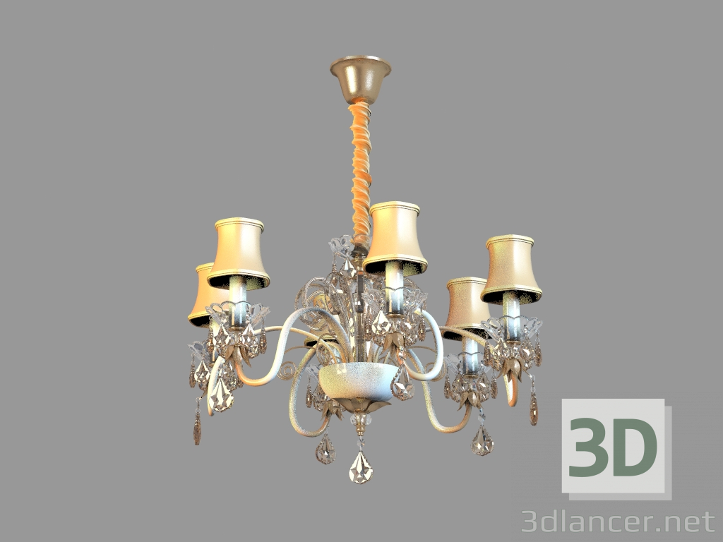 3D Modell Kronleuchter 282011206 - Vorschau