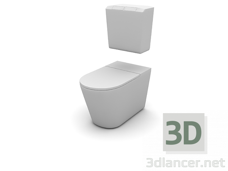 3d model Inodoro - vista previa