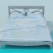3D Modell Bett - Vorschau
