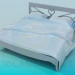 3D Modell Bett - Vorschau