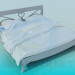 3D Modell Bett - Vorschau