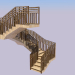 3d model Stairs - preview