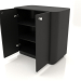 3D Modell Schrank TM 031 (offen) (660x400x650, Holz schwarz) - Vorschau