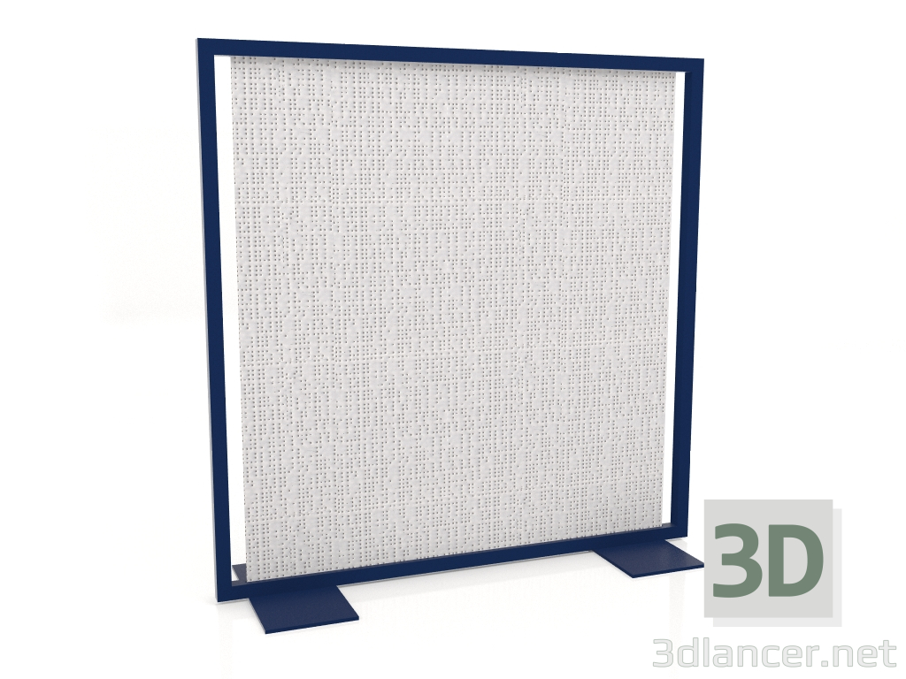 3d модель Экранная перегородка 150x150 (Night blue) – превью