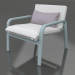 3d model Armchair (Blue gray) - preview