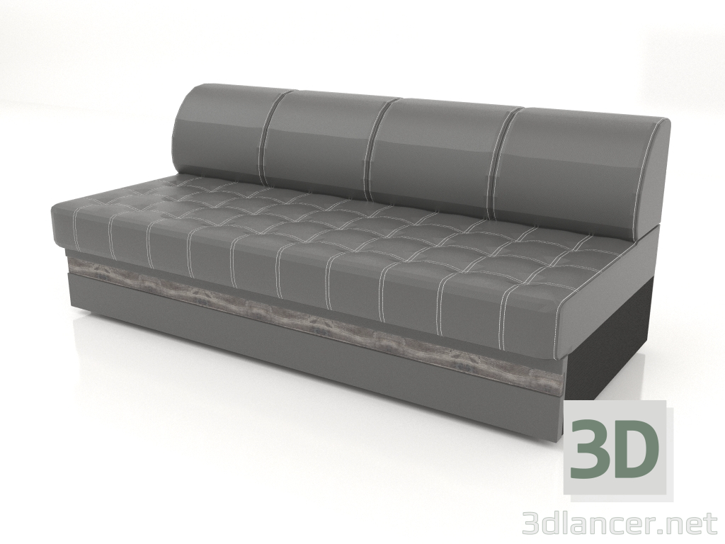 3d model Módulo sofá Ritis 5 - vista previa