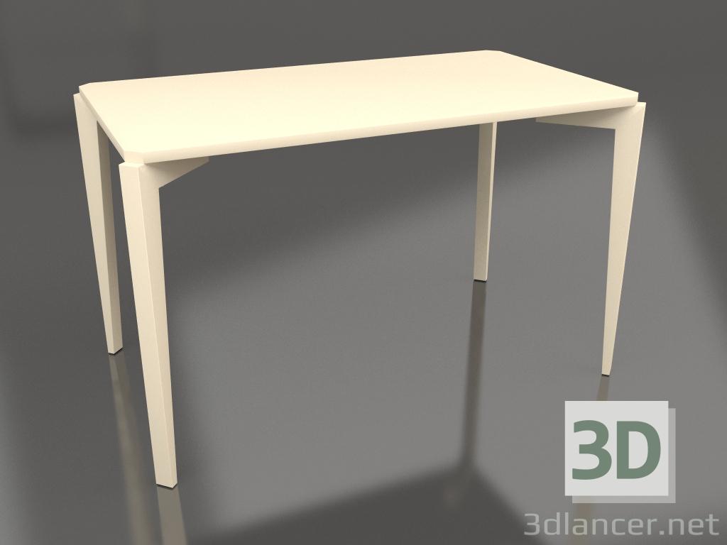 Modelo 3d Mesa de jantar retangular compacta (opção 10) - preview