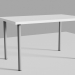 3D Modell Tisch mit IKEA Linnmon - Vorschau