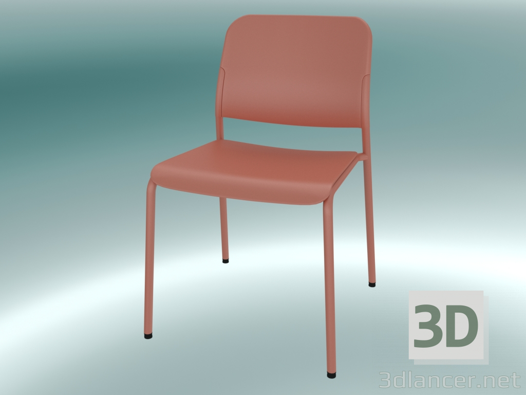 3d model Conference Chair (522H) - preview