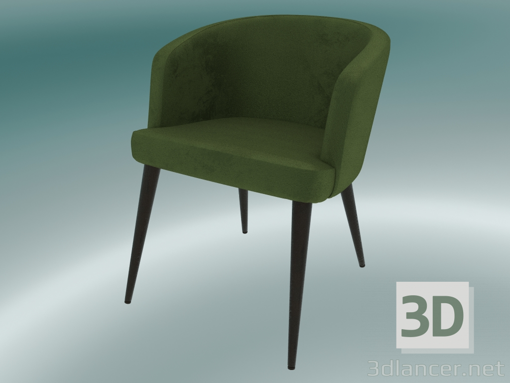 Modelo 3d Alegria da meia cadeira (verde) - preview