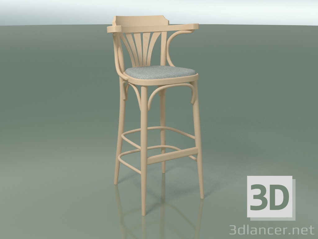 modèle 3D Tabouret de bar 135 (323-135) - preview