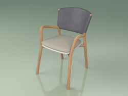 Chaise 061 (Gris, Résine Polyuréthane Gris)