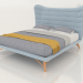 Modelo 3d Cama Venezia 180x200 (azul) - preview