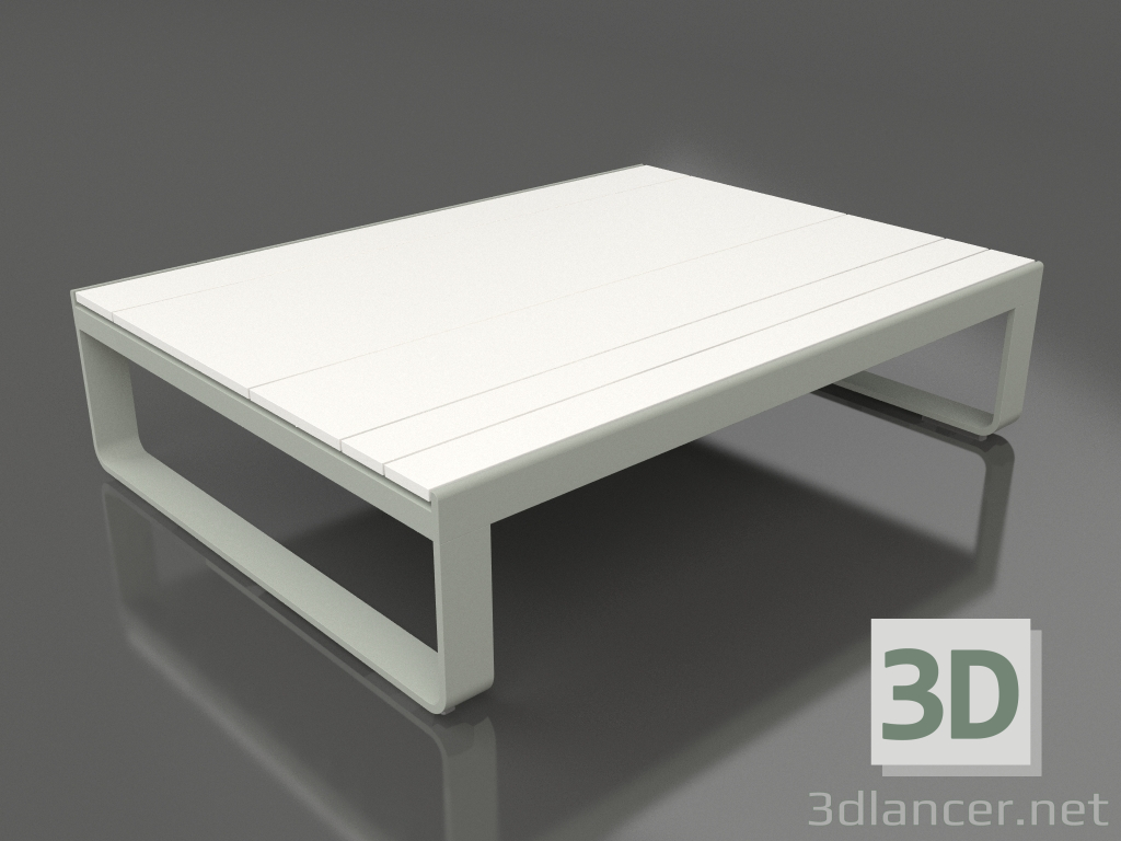 3d model Coffee table 120 (DEKTON Zenith, Cement gray) - preview