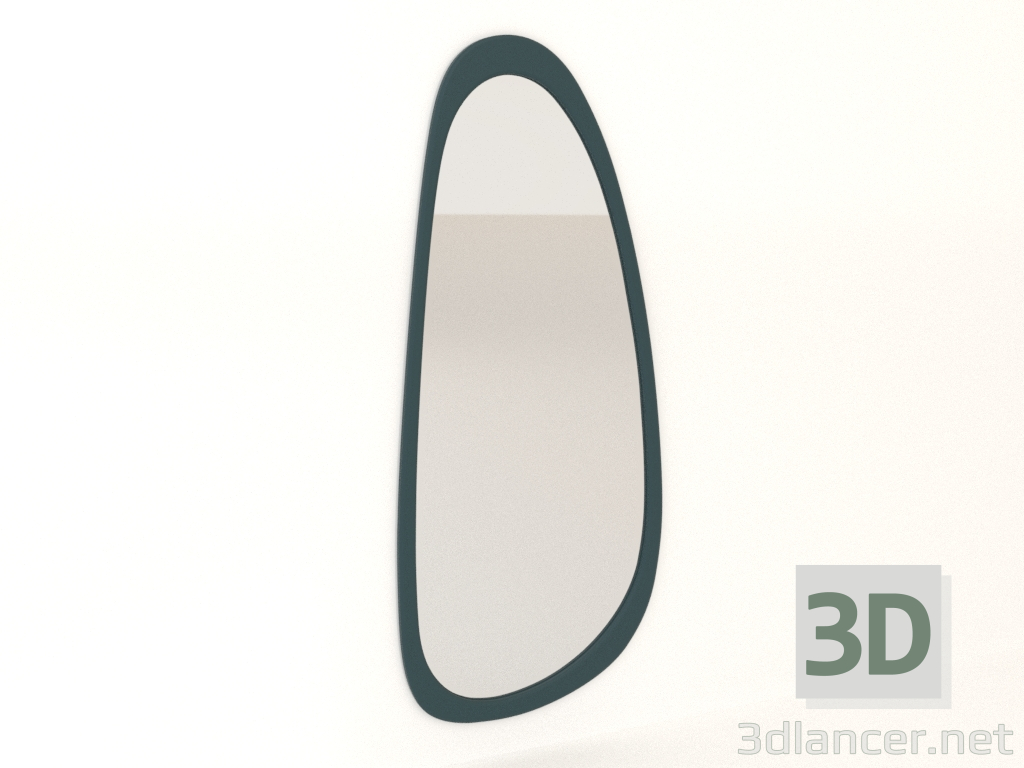 3d модель Настінне дзеркало ASYM (морська хвиля) – превью 3d модель Настінне дзеркало ASYM (морська хвиля) – превью