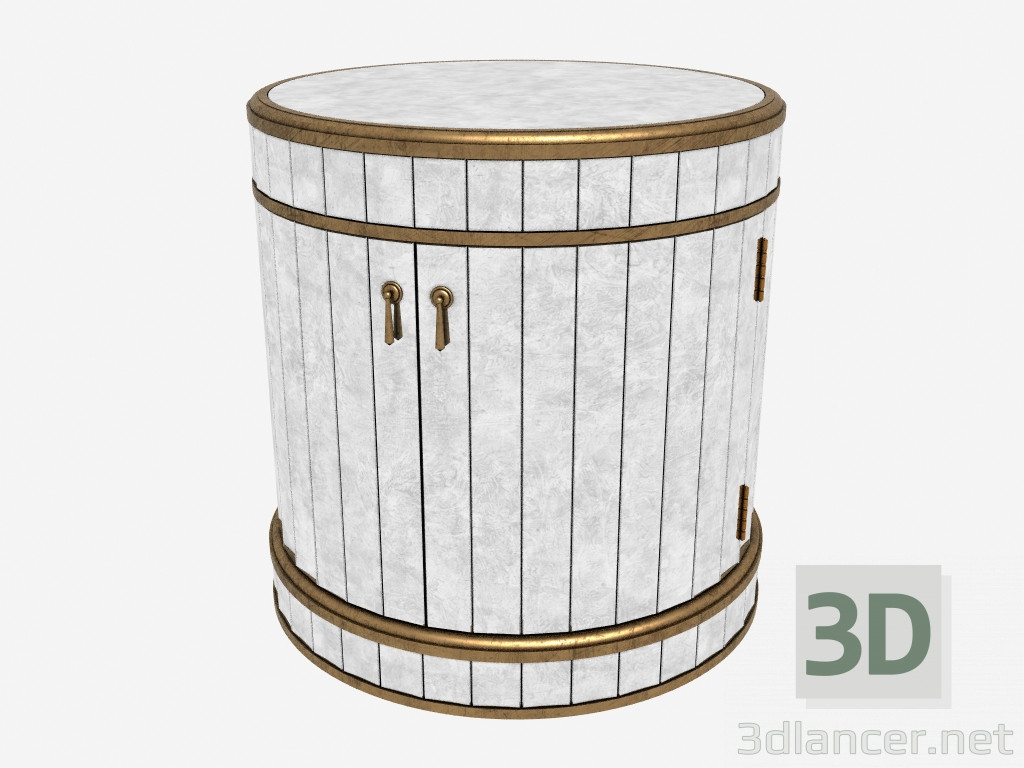 3d model GABRIEL Pedestal DRUM (MN5536) - preview