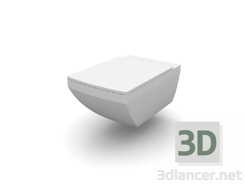 3d model Baño Inodoro - vista previa