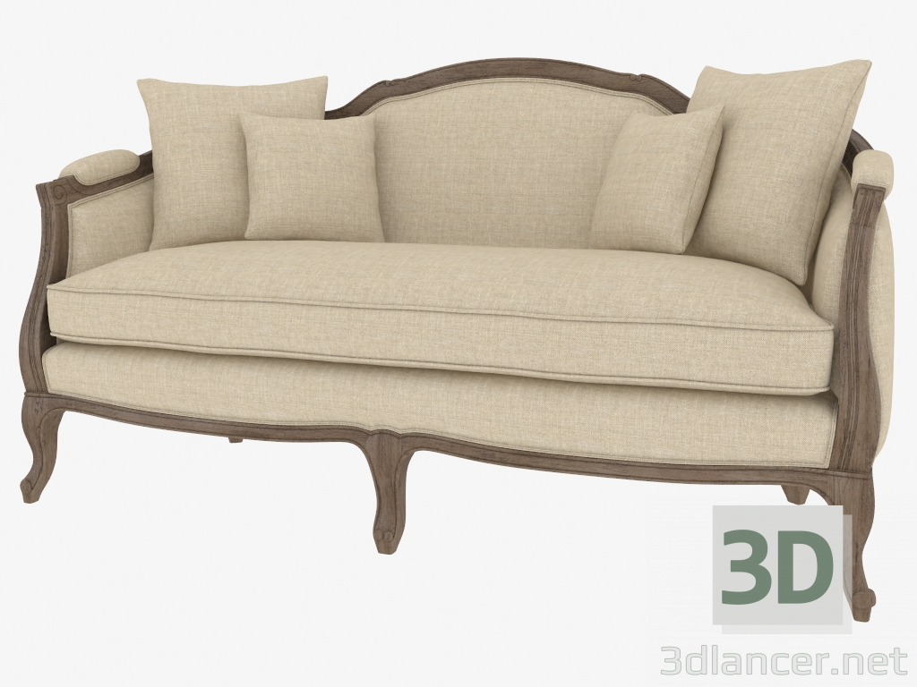 3d model Sofá DALIA SOFA (101.023-MF01) - vista previa