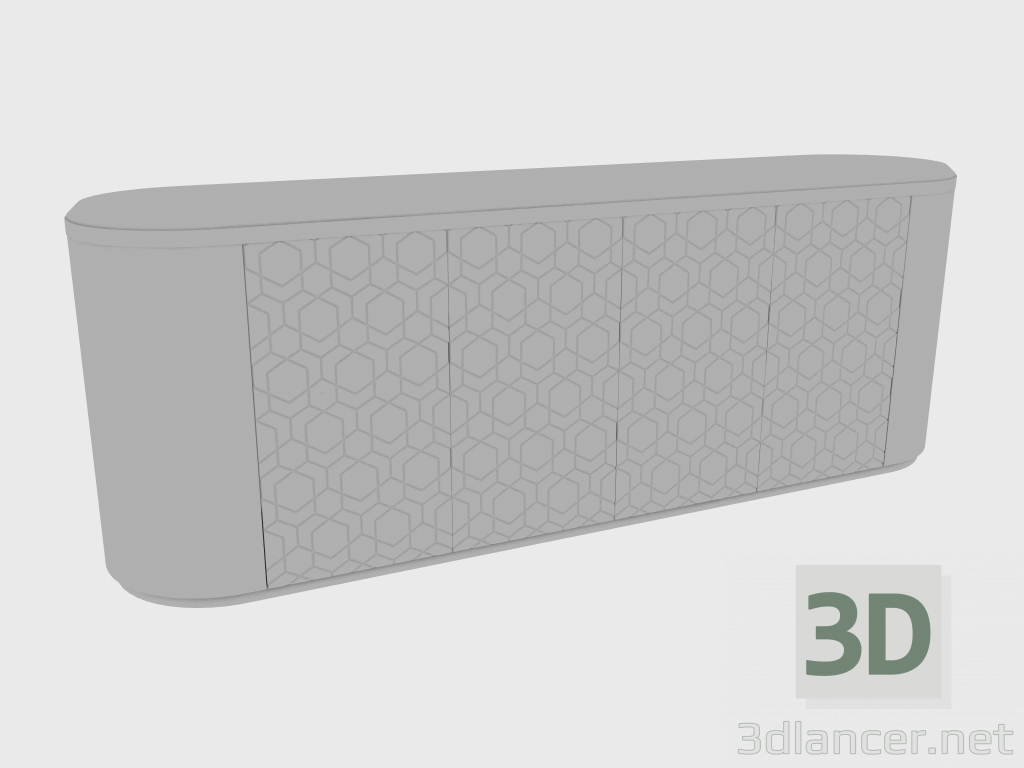 3D Modell Schrank für Tageszone GORDON CABINET SEQUENCE (260x60xH97) - Vorschau