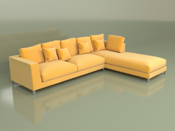 Corner sofa Como