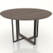 3d model Mesa de comedor 1200 Tinta Redonda Madera - vista previa