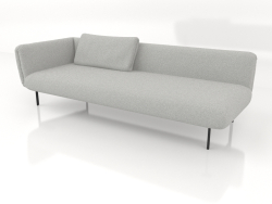 End sofa module 225 left (option 2)