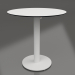 modèle 3D Table à manger sur pied colonne Ø70 (Gris) - preview