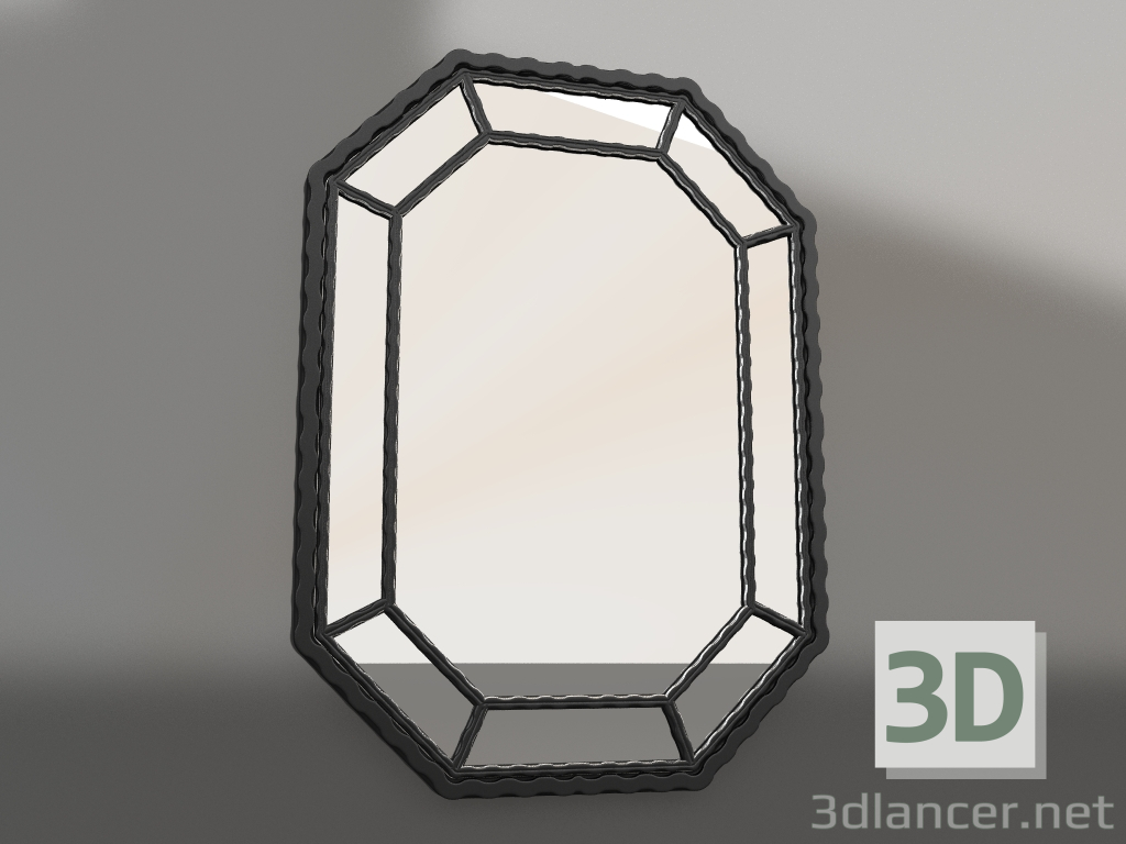 Modelo 3d Espelho de designer Radiante - preview