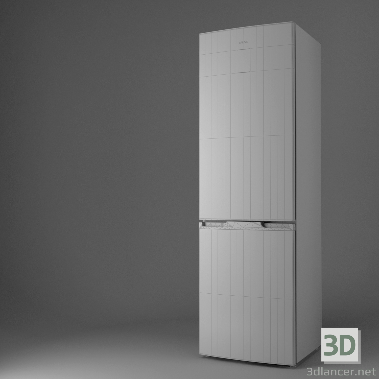 3D Modell Kühlschrank ATLANT XM 4424-ND. Neuheit von 2018! - Vorschau