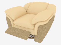 Fauteuil avec repose-pieds