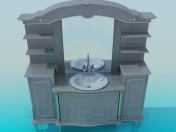 Furniture washbasin