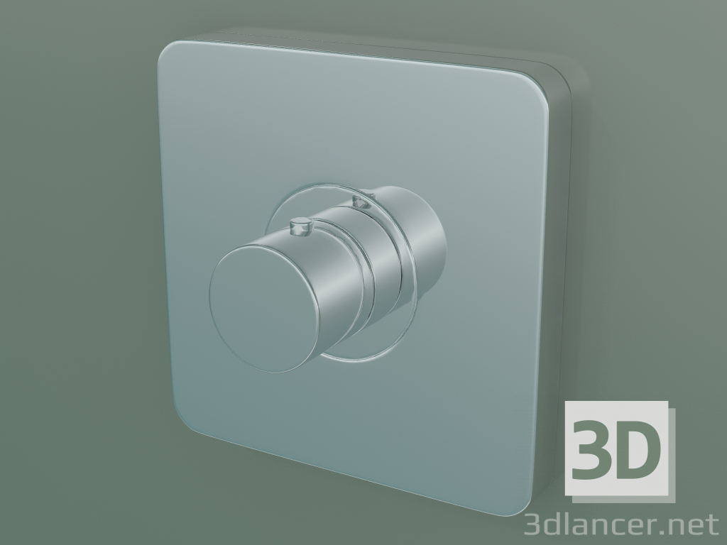 modèle 3D Thermostat 120/120 pour installation encastrée (36702000) - preview