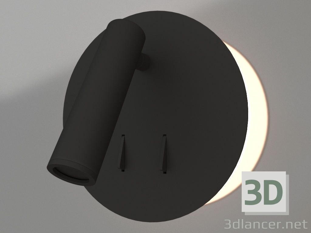 Modelo 3d Luminária de parede (6083) - preview