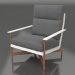 3d model Sillón club (gris ágata) - vista previa