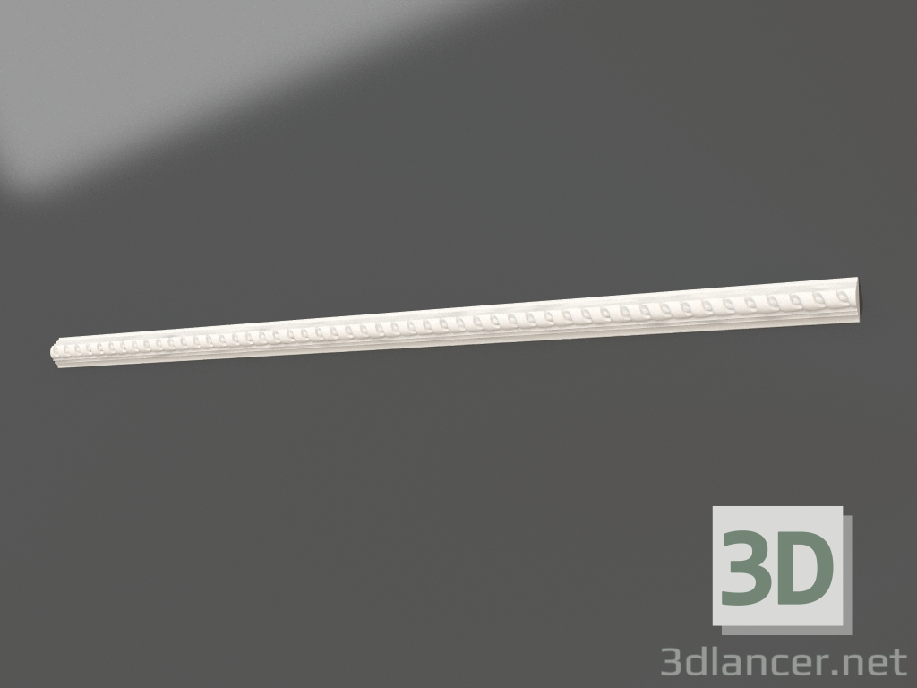 modèle 3D Frise de plâtre LL 006 (40x19x1008) - preview