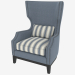 Modelo 3d Poltrona ADELIS ARMCHAIR (602.024-MF09) - preview