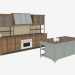 3d model Cocina Opera - vista previa