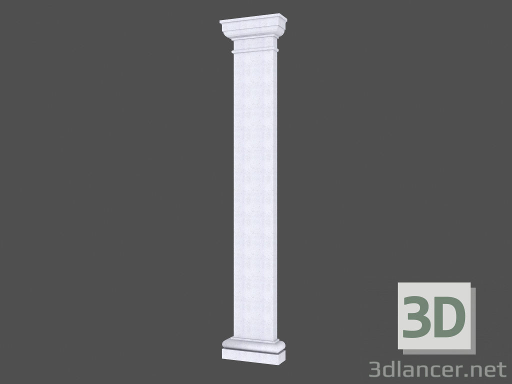 3D modeli Pilaster (P24T) - önizleme