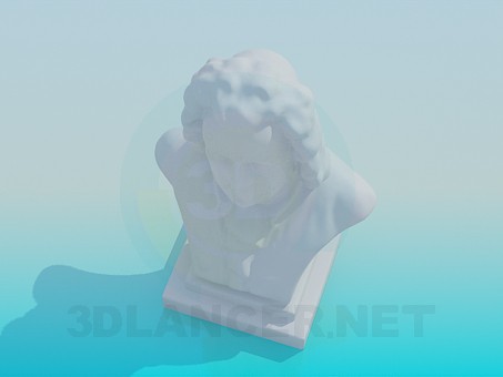 Modelo 3d Busto - preview