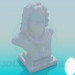 Modelo 3d Busto - preview