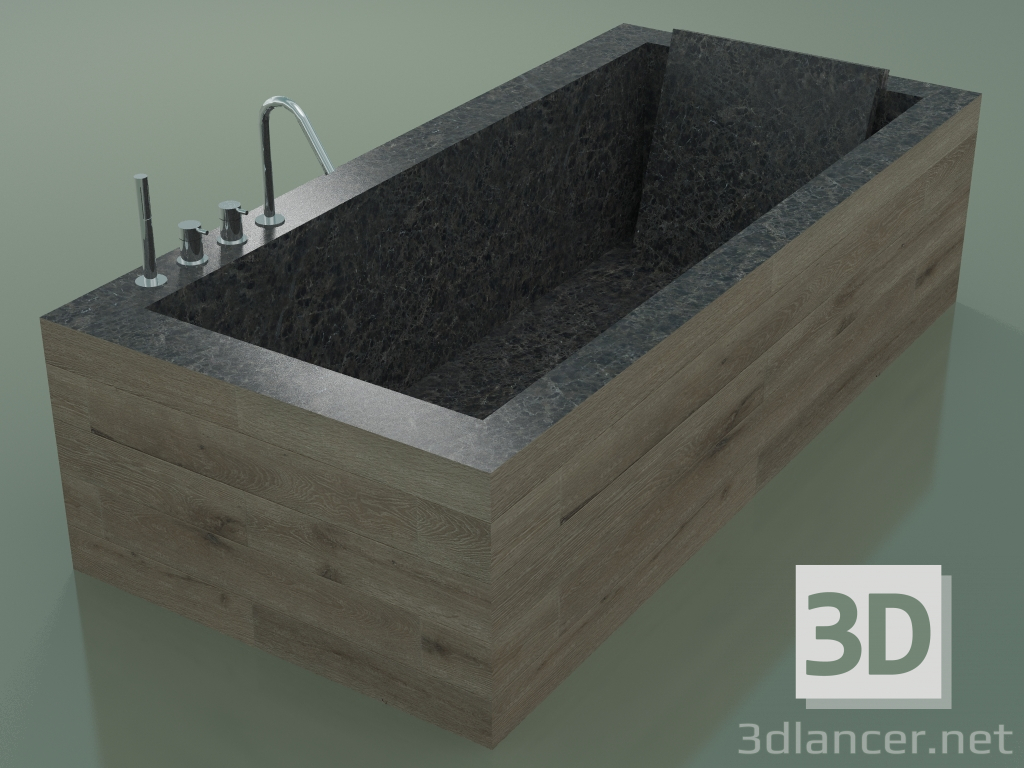 modèle 3D Bain (D12) - preview