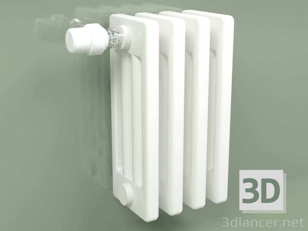 Modelo 3d Radiador Delta Laserline (DL4, H 350 mm, RAL - 9016) - preview