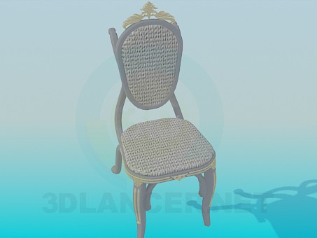 3d model Silla parietal - vista previa