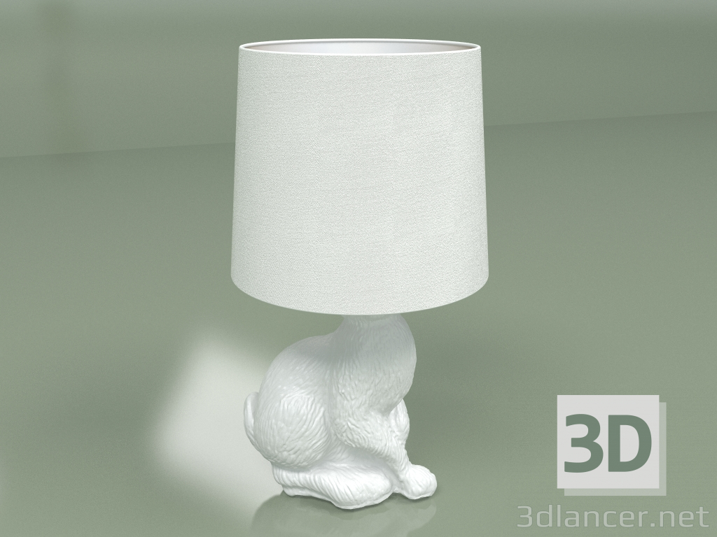 3D Modell Tischlampe Wonderland (weiß) - Vorschau