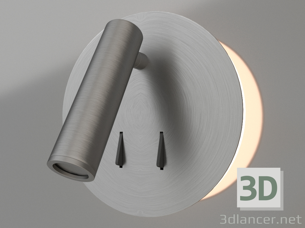 Modelo 3d Luminária de parede (6081) - preview