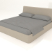 Modelo 3d Cama de casal Picea 2000 (bege) - preview