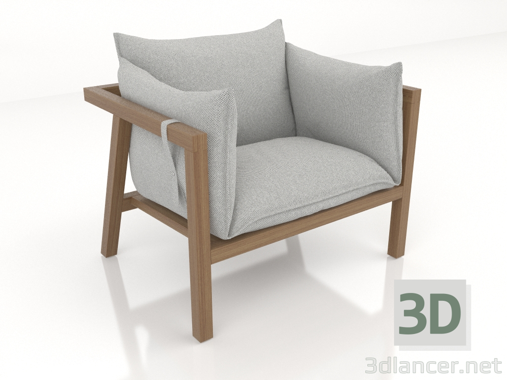 3d model Armchair - preview